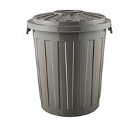 keeeper Maxi Poubelle avec Couvercle, Procyclen, 23 L, 36 x 36 x 42 cm, Mats Eco Line, Eco Gris