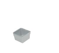 keeeper my basics séparateur de tiroir en plastique, 8 x 8 cm, argent (1 pièce)
