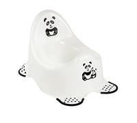 Keeeper Panda Pot pour Bébé, De 18 Mois à 3 Ans Environ, Antidérapant, Adam, Blanc