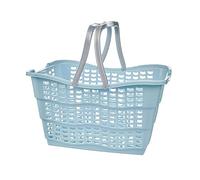 keeeper Panier à Provisions Pratique Alma, Plastique Résistant (PP), 40 x 29 x 22,5 cm, 15 L, Nordic Blue