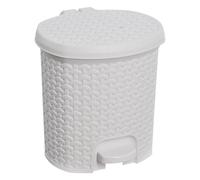 keeeper Poubelle à Pédale, 5,5 l, 22,5 x 24 x 26 cm, Tjark, Blanc (Nordic White)