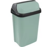 keeeper Poubelle avec couvercle à roulettes 25 l, 34 x 26 x 54 cm, Rasmus, Vert (Nordic Green)