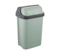 keeeper Poubelle Rasmus, 25 l, couvercle pivotant, 34 x 26 x 54 cm, Vert (Nordic Green)