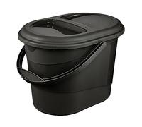 KEEEPER POUBELLE 37 X 29,5 X 27,5 CM, ECO GRAPHITE KEE1021