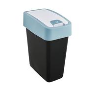 keeeper Poubelle Premium avec Couvercle Basculant, Soft Touch, 10 L, Magne, Nordic Blue
