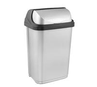 Okt 2053712 roll-top poubelle plastique argent anthracite 25 l 1045416000000 G