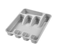 keeeper Range-Couverts à 5 Compartiments, Insert de Tiroir, 33,5 x 26,5 x 5 cm, Pablo, Nordic Grey