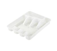 keeeper Range-Couverts à 5 Compartiments, Insert de Tiroir, 33,5 x 26,5 x 5 cm, Pablo, Transparent