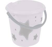 keeeper Seau de nettoyage déco ilvie "stars" rond 10 litres
