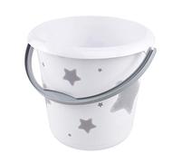 keeeper Seau déco Polypropylène Cosmic White 10 L