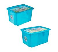 keeeper Set 2X Karolina Paw Patrol 30+45L, Fresh Blue (Transparent)