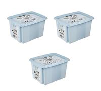 keeeper Set 3X Karolina Mickey 30L, Cloudy Blue