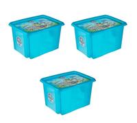 keeeper Set 3X Karolina Paw Patrol 30L, Fresh Blue (Transparent)
