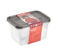 keeeper Set de 2x Fredo Pot de conservation des aliments frais rectangulaire 2 l