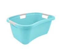 keeeper Set de Bols Mélangeurs 4-en-1, Avec Anneau Anti-Éclaboussures et Racleur de Pâte, Antidérapant, Camilla, Aigue-Marine