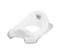 keeeper Stitch Ewa Siège de toilette antidérapant pour enfant de 24 mois à 4 ans environ Blanc