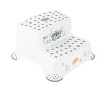 keeeper Stitch Tabouret marchepied à deux niveaux, De 3 à 14 ans environ, Fonction antidérapante, Igor, Blanc