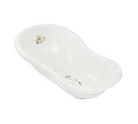 keeeper Winnie l'Ourson Baignoire pour Bébé Ergonomique avec Bouchon, De 0 à 12 Mois Environ, 84 cm, Maria, Blanc