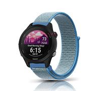 KeeFos 18MM Nylon Bracelet Compatible avec Garmin Venu 3S 41mm/Venu 2S/Forerunner 265S/255S, Remplacement en Réglable Bracelet pour Garmin Vivoactive 4S 40mm/Vivomove 3S 39mm - Bleu