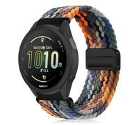 KeeFos 20mm Bracelet Compatible avec Garmin Forerunner 570 42mm/165/245/645/Approach S50/S44/Vivoactive 6/5/Venu Sq 2/2 Plus, Bracelet en Nylon avec Magnétique, Bracelets de Remplacement - Camouflage