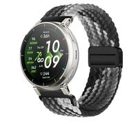 KeeFos 22mm Bracelet Compatible avec Amazfit Active Max/Balance 2/Balance/Bip 6/Bip 5/GTR 4/GTR 3 Pro/GTR 3/Cheetah Pro/Cheetah, Bracelet en Nylon avec Magnétique