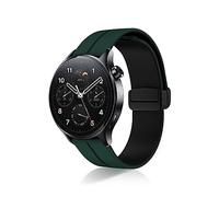 KeeFos 22MM Bracelet de Silicone pour Huawei Watch GT6 Pro 46mm/GT6 46mm/GT5 Pro/GT5/GT4/GT3(46 mm), Bracelet pour Huawei Watch Ultimate 2/4Pro 48mm/5/4/3Pro(46 mm) - Vert