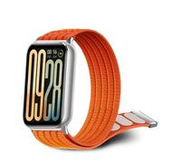 KeeFos Bracelet de Montre Compatible avec Xiaomi Smart Band 10 Pro/ 9 Pro/ 8 Pro/Redmi Watch 6/5/ 4, Bracelet en Nylon, Bracelet de Remplacement Réglable pour Homme et Femme-Orange Terracotta