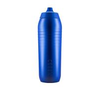 KEEGO | L'évolution de la bouteille de sport | Titane élastique | Protège contre le plastique dans l'eau | Léger et comprimé | Saveur pure | Nettoyage facile (bleu)