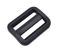 Keejea Lot de 10 boucles de sangle en plastique 25 mm