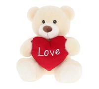 Keel Toys - Jouet en peluche (Taille unique) (Crème/Rouge)