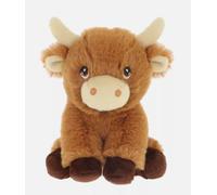 Keel Toys Keel Eco Mini peluche à collectionner Vache Highland 12 cm