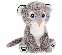 Keel Toys Keeleco Léopard Des Neiges Assis 23cm Peluche Douce