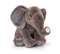 Keel Toys KEELECO - Peluche 100% recy Jouet écologique pour Enfant - Peluche Eléphant 45cm - SE1031