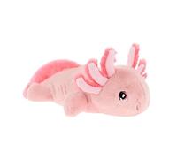 Keel Toys KEELECO - Peluche 100% Recyclée - Jouet Écologique pour Enfant - Peluche Axolotl 25cm - Cadeau Enfant