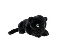 Keel Toys KEELECO - Peluche 100% recyclée - Jouet écologique pour Enfant - Peluche Panthère Noire 25cm - SE2231, Noir