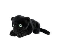 Keel Toys KEELECO - Peluche 100% recyclée - Jouet écologique pour Enfant - Peluche Panthère Noire 35cm - SE2232, Noir