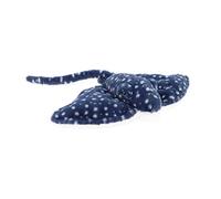 Keel Toys KEELECO - Peluche 100% recyclée - Jouet écologique pour Enfant - Peluche Raie 35cm - SE2096, Bleu