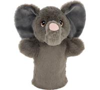 Keel Toys Keeleco peluche marionnette à main éco 27 cm - Eléphant