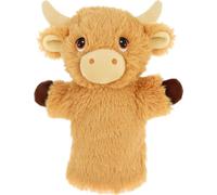 Keel Toys Keeleco plush eco hand puppy 27 cm - Mountain Cow