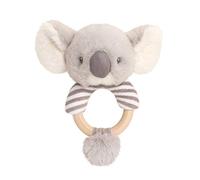 Keel Toys Keeleco SE6713 Hochet douillet pour bébé koala 100 % recyclé 100 % câlin 14 cm