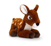 Keel Toys Peluche Biche KEELECO SE6423 22 cm 100% recyclée marron