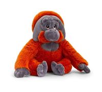 KEELECO - Peluche 100% recy Jouet écologique pour Enfant - Peluche Orang-outan 25cm - SE0476