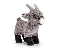 Keel Toys KEELECO - Peluche 100% recyclée - Jouet écologique pour Enfant - Peluche Chèvre 20cm - SE1041