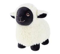 KEELECO - Peluche 100% recyclée - Jouet écologique pour Enfant - Peluche Mouton Noir 18cm - SE3061