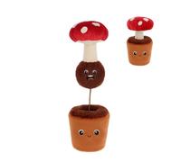 KEELECO - Peluche Champignon Surprise 25 cm en Polyester Recyclé | Matière recy 25 cm, Champignon surprise