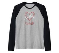 Keeley A Nurse Gift Cute Doctor Designer Personalized Nurse Manche Raglan
