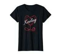 Keeley A Nurse Gift Cute Doctor Designer Personalized Nurse T-Shirt
