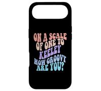 Keeley Cute Retro Girls Groovy Keeley Personalized Name Coque pour iPhone Air