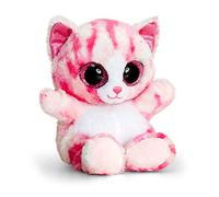 KEELTOYS - Peluche Animotsu Chat Rose 15cm - SF0442