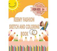 KEEMY FASHION SKETCH AND COLORING BOOK